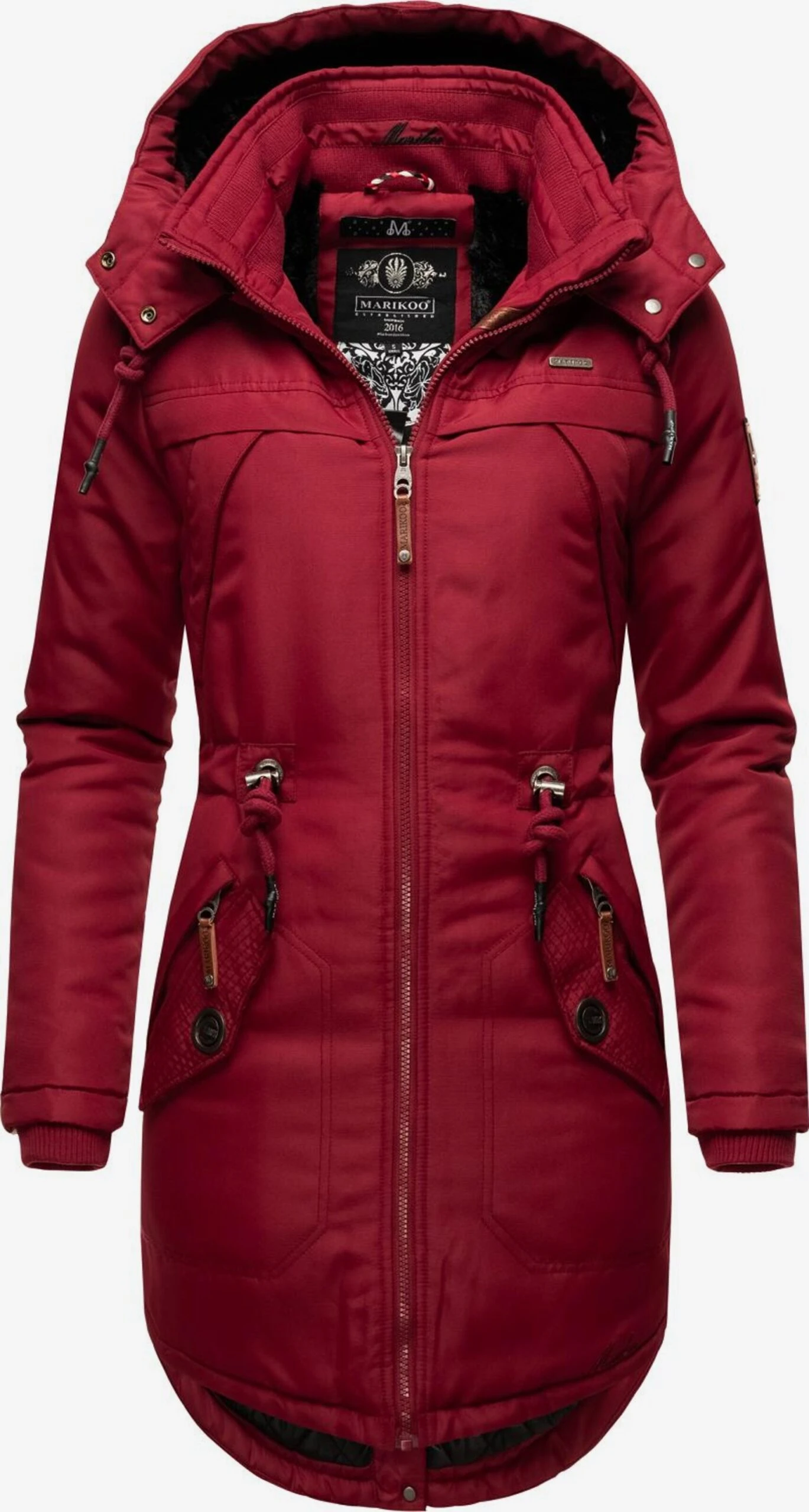 Marikoo Parkas Parka D’hiver Kamii Femme Bordeaux 3 Marikoo Parkas Parka D’hiver Kamii Femme Bordeaux