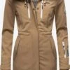Marikoo Manteaux De Pluie Manteau Fonctionnel Zimtzicke Femme Noisette -Marikoo Boutique 372ae627be7e0701c3432f7177cf29d8
