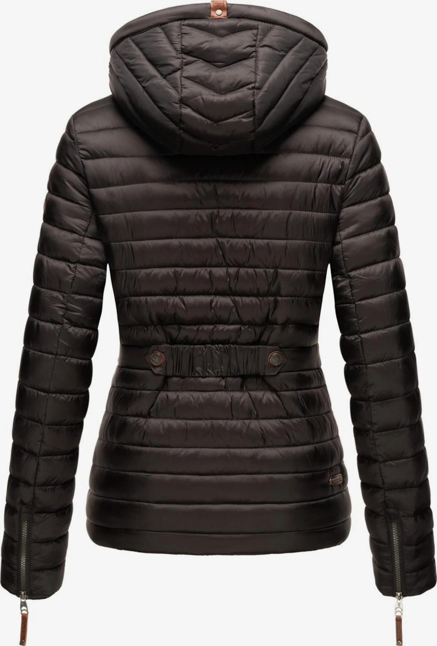 Marikoo Vestes De Mi-saison Veste Mi-saison Aniyaa Femme Marron 5 Marikoo Vestes De Mi-saison Veste Mi-saison Aniyaa Femme Marron – Image 3