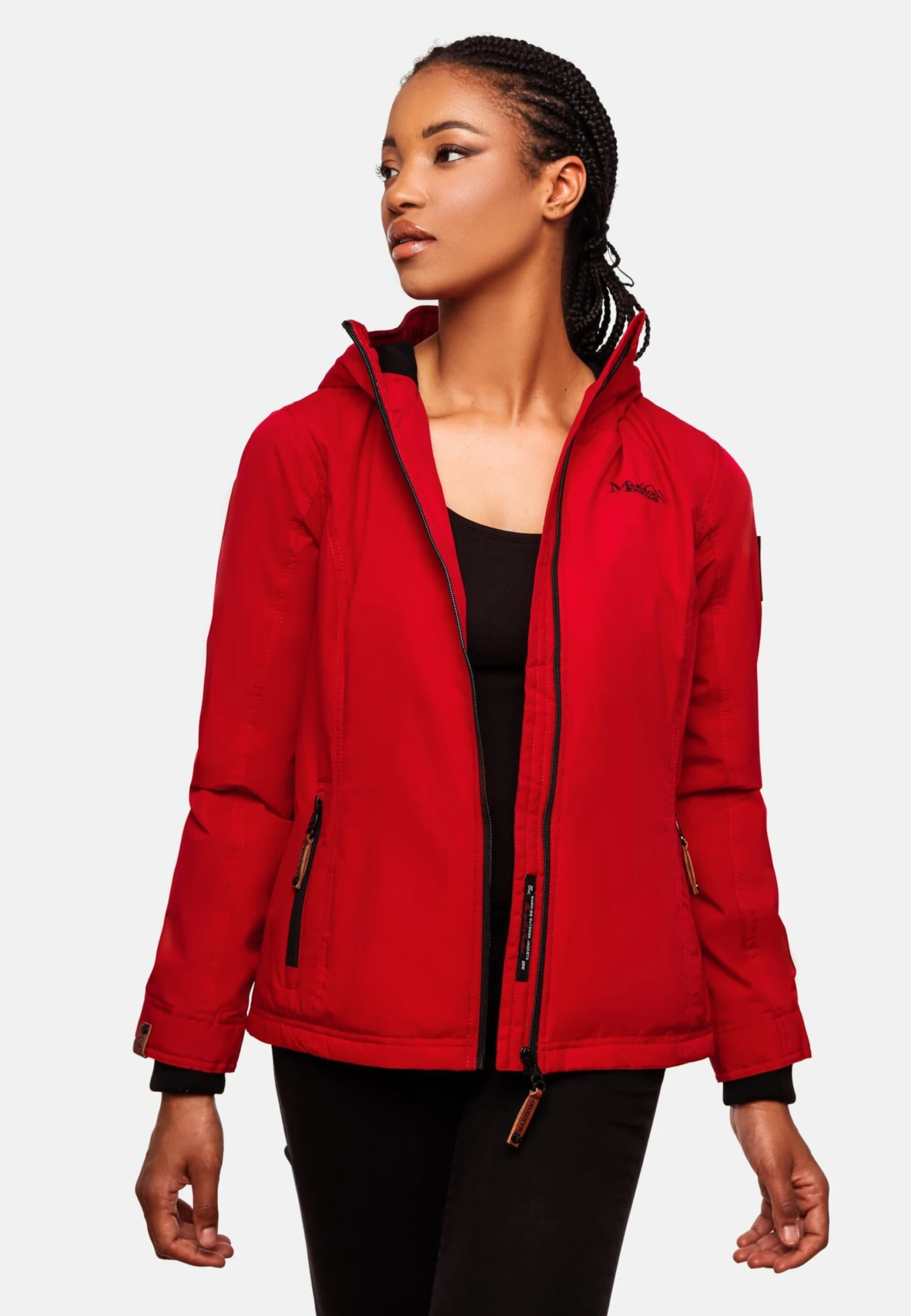 Marikoo Vestes De Mi-saison Veste Mi-saison Brombeere Femme Rouge 10 Marikoo Vestes De Mi-saison Veste Mi-saison Brombeere Femme Rouge – Image 8