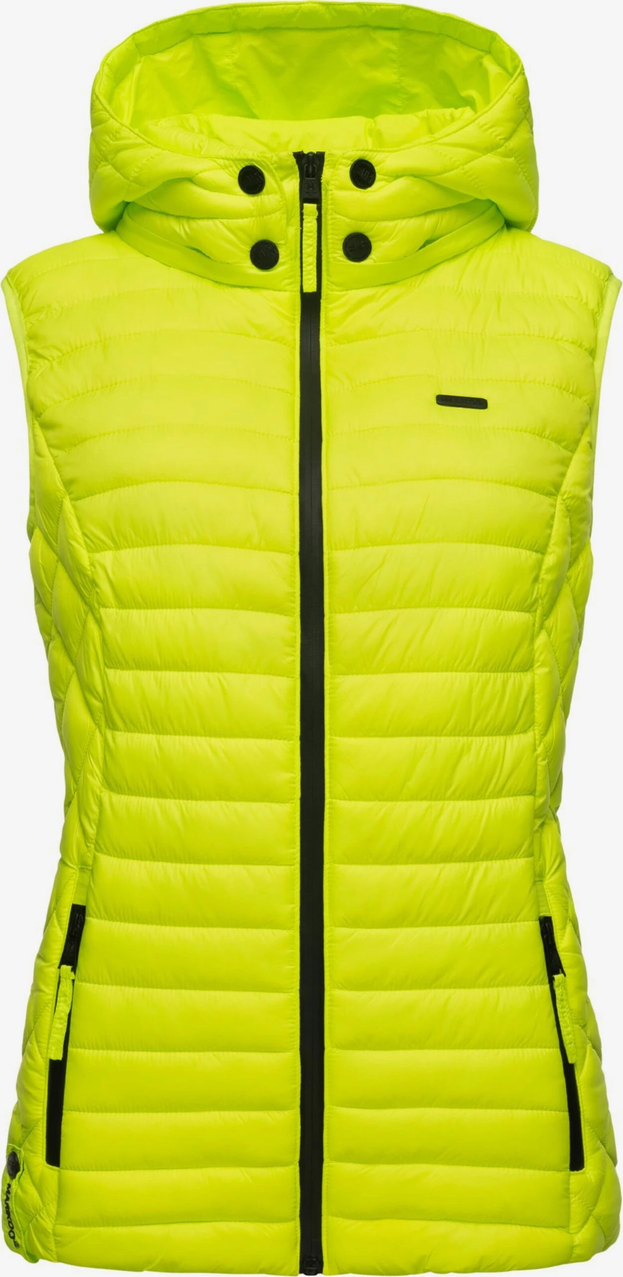 Marikoo Vestes Sans Manches Gilet Femme Citron Vert 6 Marikoo Vestes Sans Manches Gilet Femme Citron Vert – Image 4