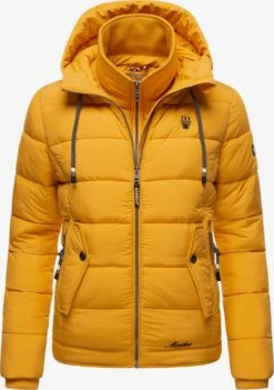 Marikoo Vestes Dhiver Veste D’hiver Taisaa Femme Jaune