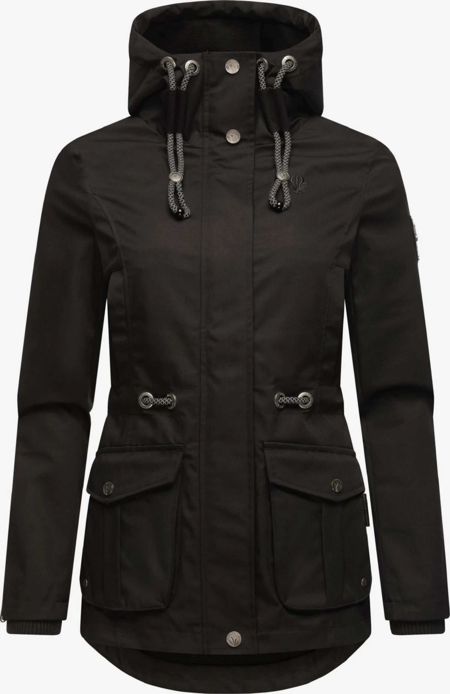 Marikoo Parkas Parka Mi-saison Babetaa Femme Noir 3 Marikoo Parkas Parka Mi-saison Babetaa Femme Noir