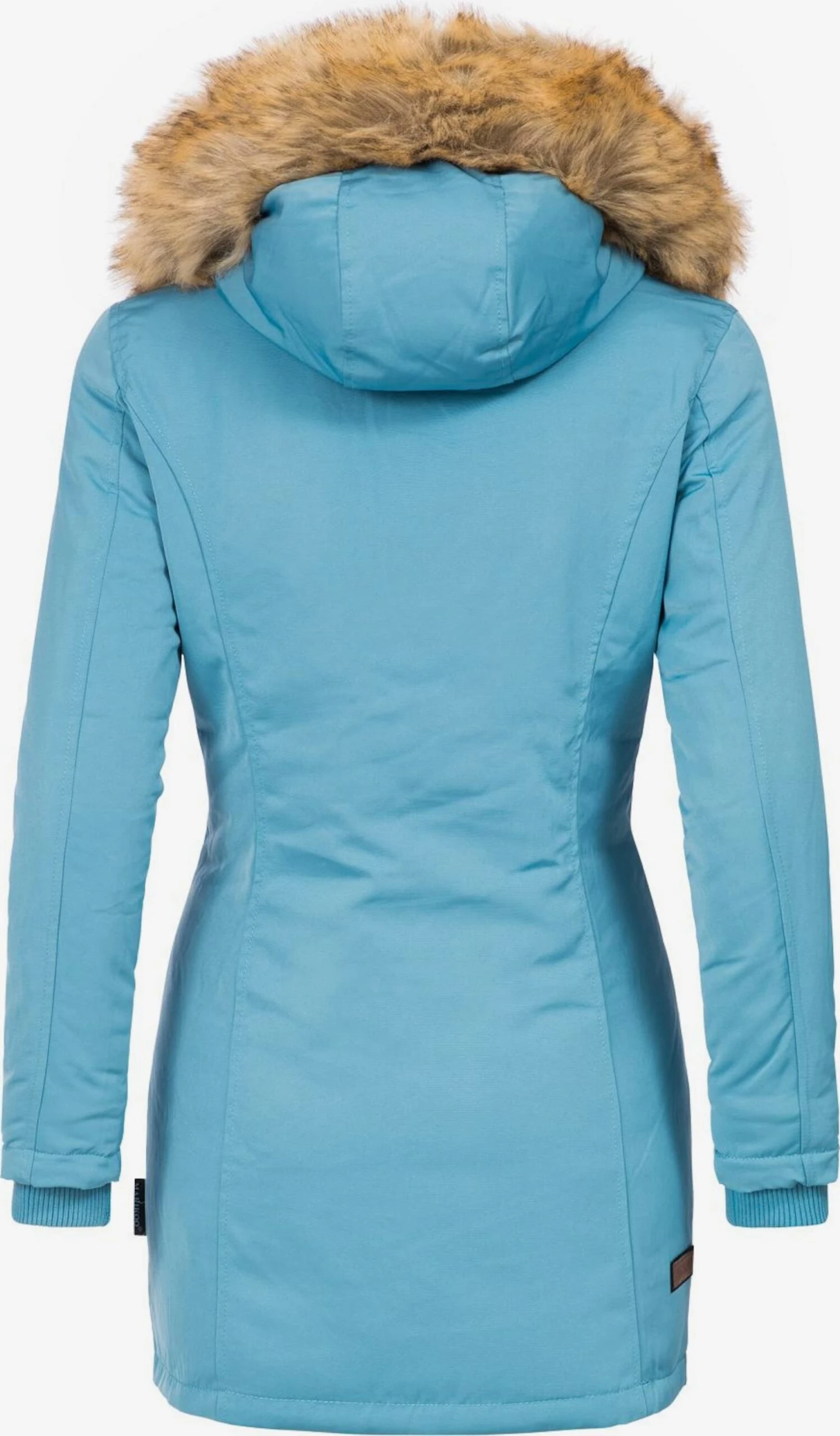 Marikoo Parkas Parka D’hiver Karmaa Femme Bleu Clair 4 Marikoo Parkas Parka D’hiver Karmaa Femme Bleu Clair – Image 2