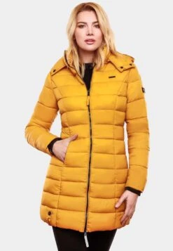 Marikoo Manteaux Courts Manteau D’hiver Abendsternchen Femme Jaune Dor -Marikoo Boutique 3f13ed3a3e646c4ddc5d6727313aff49