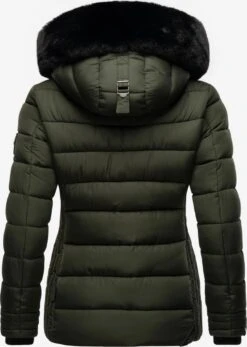 Marikoo Vestes Dhiver Veste D’hiver Qesraa Femme Kaki -Marikoo Boutique 40db9cbc1e88af21c5adea75bc9083b1