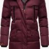 Marikoo Manteaux Dhiver Manteau D’hiver Schneesternchen Femme Bordeaux 2 Marikoo Manteaux Dhiver Manteau D’hiver Schneesternchen Femme Bordeaux -Marikoo Boutique 41df5695f7ac988bdc630ee6f941034b