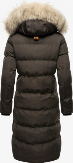 Marikoo Manteaux Dhiver Manteau D’hiver Schneesternchen Femme Anthracite -Marikoo Boutique 42dc55b65df7a02c17ebe7444ad0a7a0