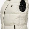 Marikoo Vestes Sans Manches Gilet Eisflöckchen Femme Blanc Cassé -Marikoo Boutique 44b8a29f84d6aebb0eb8ee52c5355383