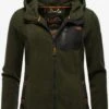 Marikoo Vestes Dextérieur Veste En Polaire Mount Iwaki Femme Vert Foncé 2 Marikoo Vestes Dextérieur Veste En Polaire Mount Iwaki Femme Vert Foncé -Marikoo Boutique 45078502bc55fe94986f71e3523b22c3