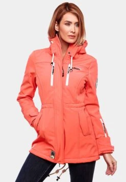 Marikoo Manteaux De Pluie Manteau Fonctionnel Zimtzicke Femme Corail -Marikoo Boutique 47e657aa858059ea22c33b6846e99e4b