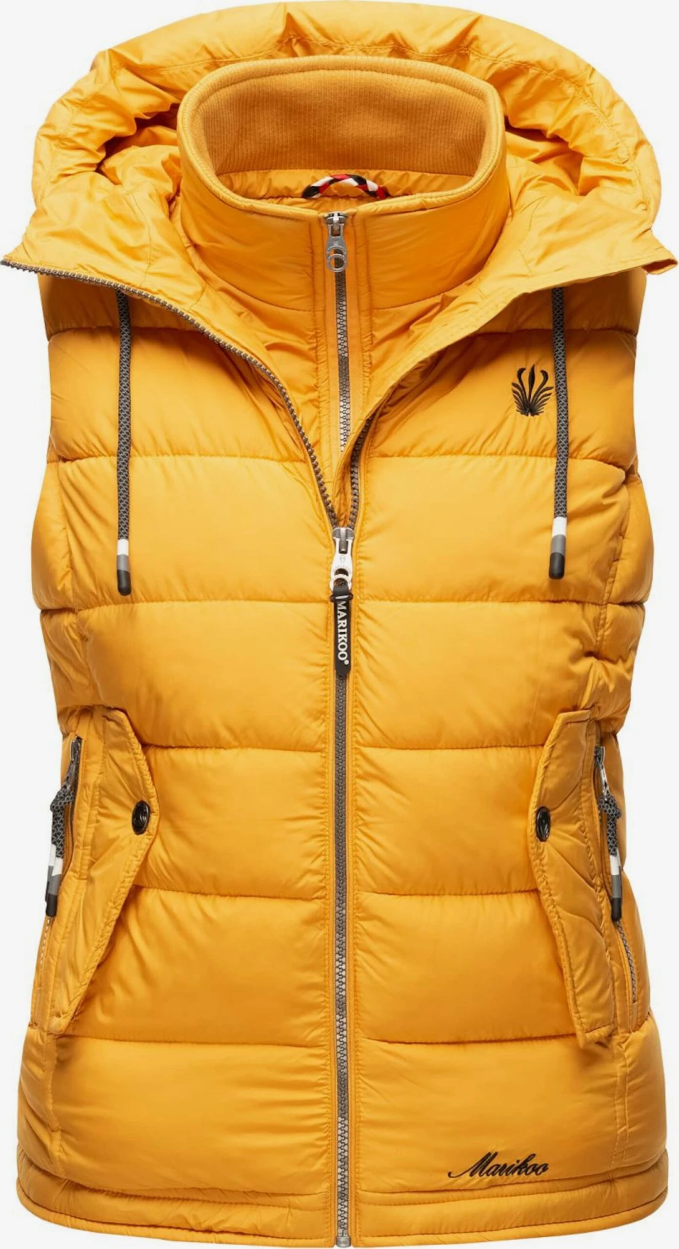 Marikoo Vestes Sans Manches Gilet Taisaa Femme Jaune 3 Marikoo Vestes Sans Manches Gilet Taisaa Femme Jaune