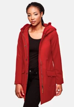 Marikoo Manteaux De Pluie Manteau Fonctionnel Mayleen Femme Rouge -Marikoo Boutique 4824482e75aaac6f8bb2ec82843d31f9