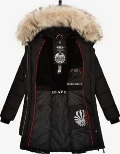 Marikoo Manteaux Dhiver Manteau D’hiver Chaskaa Femme Noir -Marikoo Boutique 48268750ef82e3e885b2e2294e9d31c1