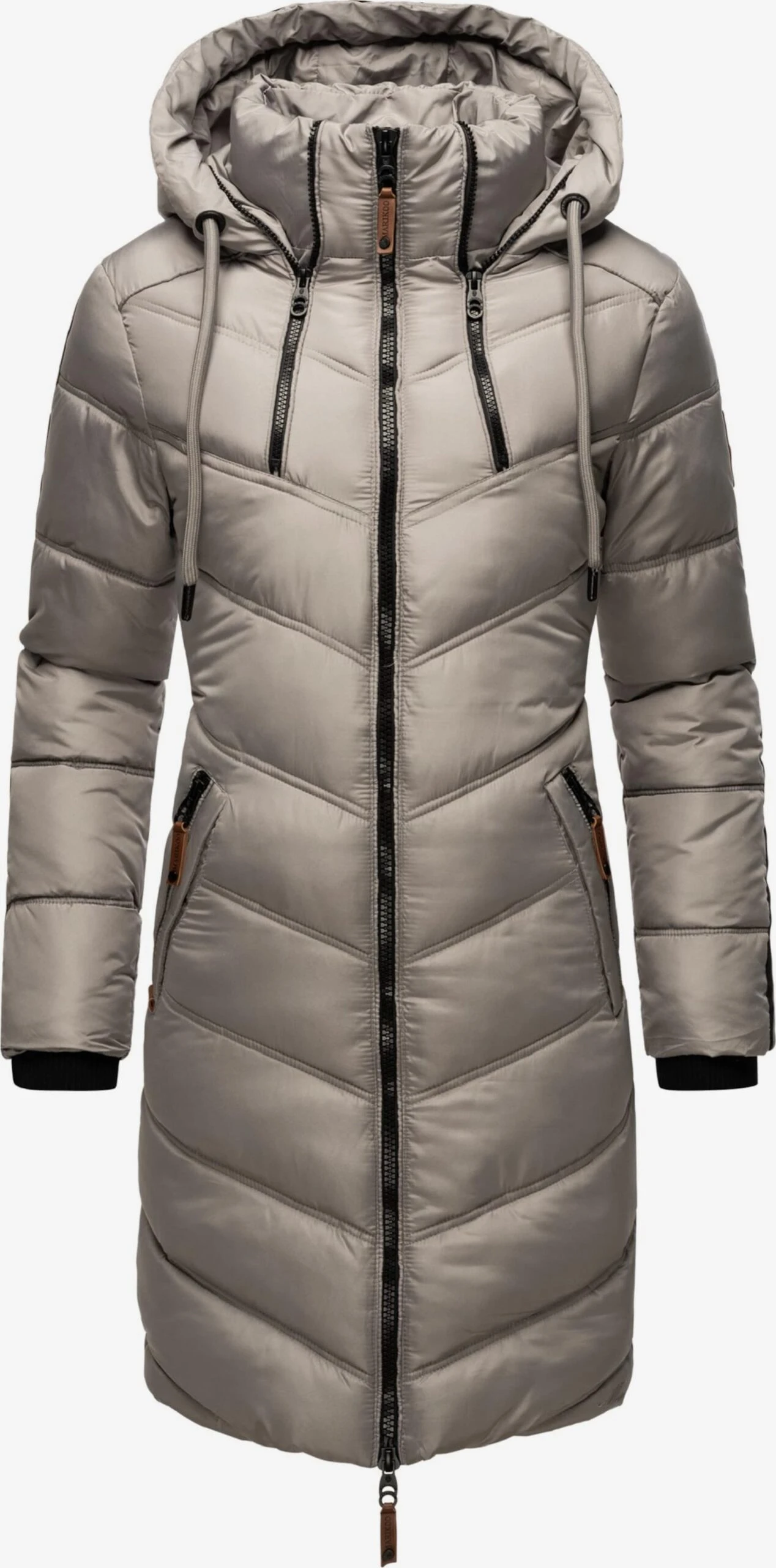 Marikoo Manteaux Dhiver Manteau D’hiver Armasa Femme Gris 3 Marikoo Manteaux Dhiver Manteau D’hiver Armasa Femme Gris