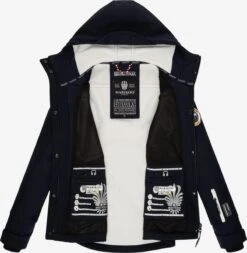 Marikoo Vestes De Mi-saison Veste Mi-saison Femme Bleu 11 Marikoo Vestes De Mi-saison Veste Mi-saison Femme Bleu -Marikoo Boutique 4a77bea0d2f26dc9d8e4370767f184de