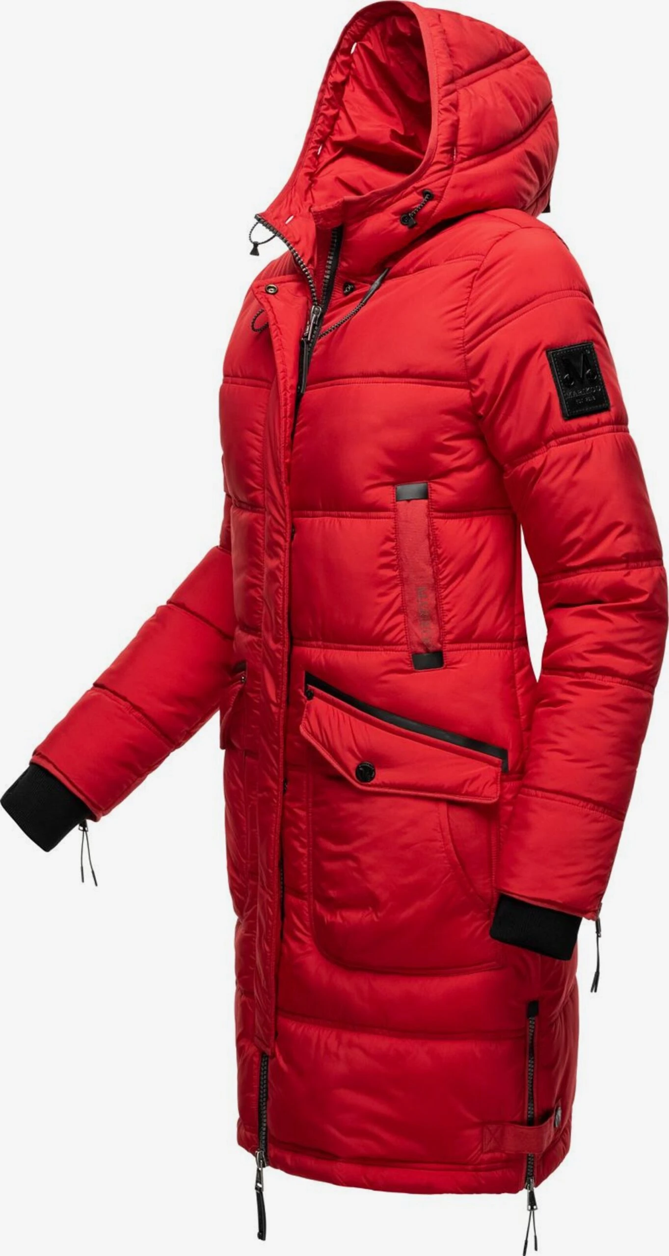 Marikoo Manteaux Dhiver Manteau D’hiver Chaskaa Femme Rouge 6 Marikoo Manteaux Dhiver Manteau D’hiver Chaskaa Femme Rouge – Image 4