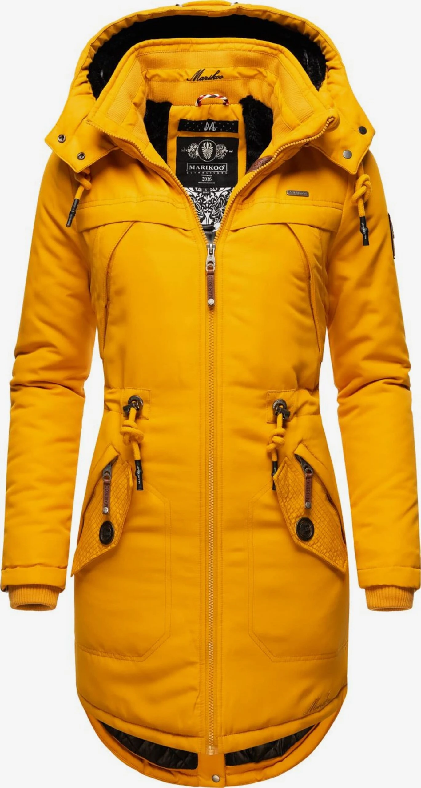 Marikoo Parkas Parka D’hiver Kamii Femme Jaune Dor 3 Marikoo Parkas Parka D’hiver Kamii Femme Jaune Dor