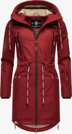 Marikoo Parkas Parka Mi-saison Femme Rouge Foncé 10 Marikoo Parkas Parka Mi-saison Femme Rouge Foncé -Marikoo Boutique 4cd7ba62d4398951ddcd1f69dc7cd544