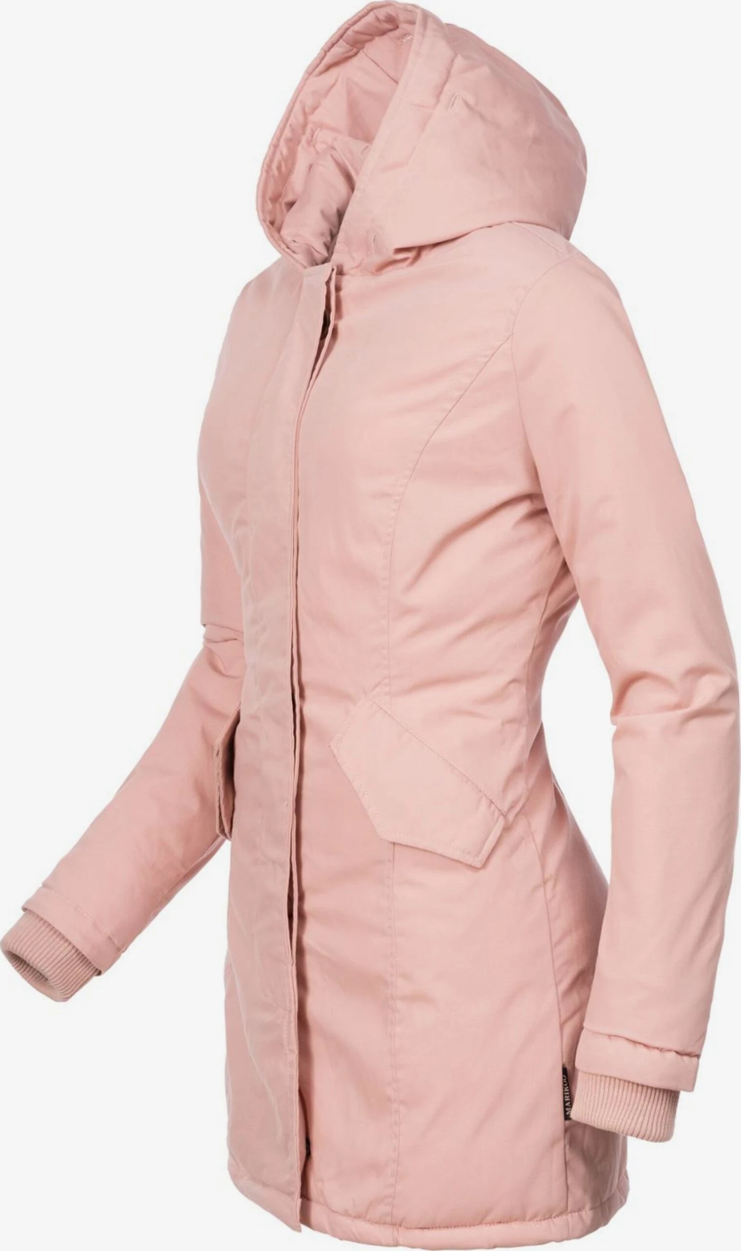 Marikoo Parkas Parka D’hiver Karmaa Femme Rose Clair 5 Marikoo Parkas Parka D’hiver Karmaa Femme Rose Clair – Image 3
