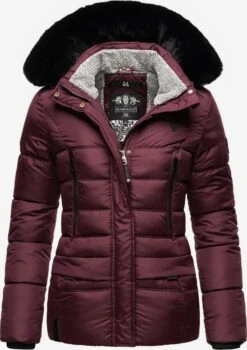 Marikoo Vestes Dhiver Veste D’hiver Loveleen Femme Bordeaux