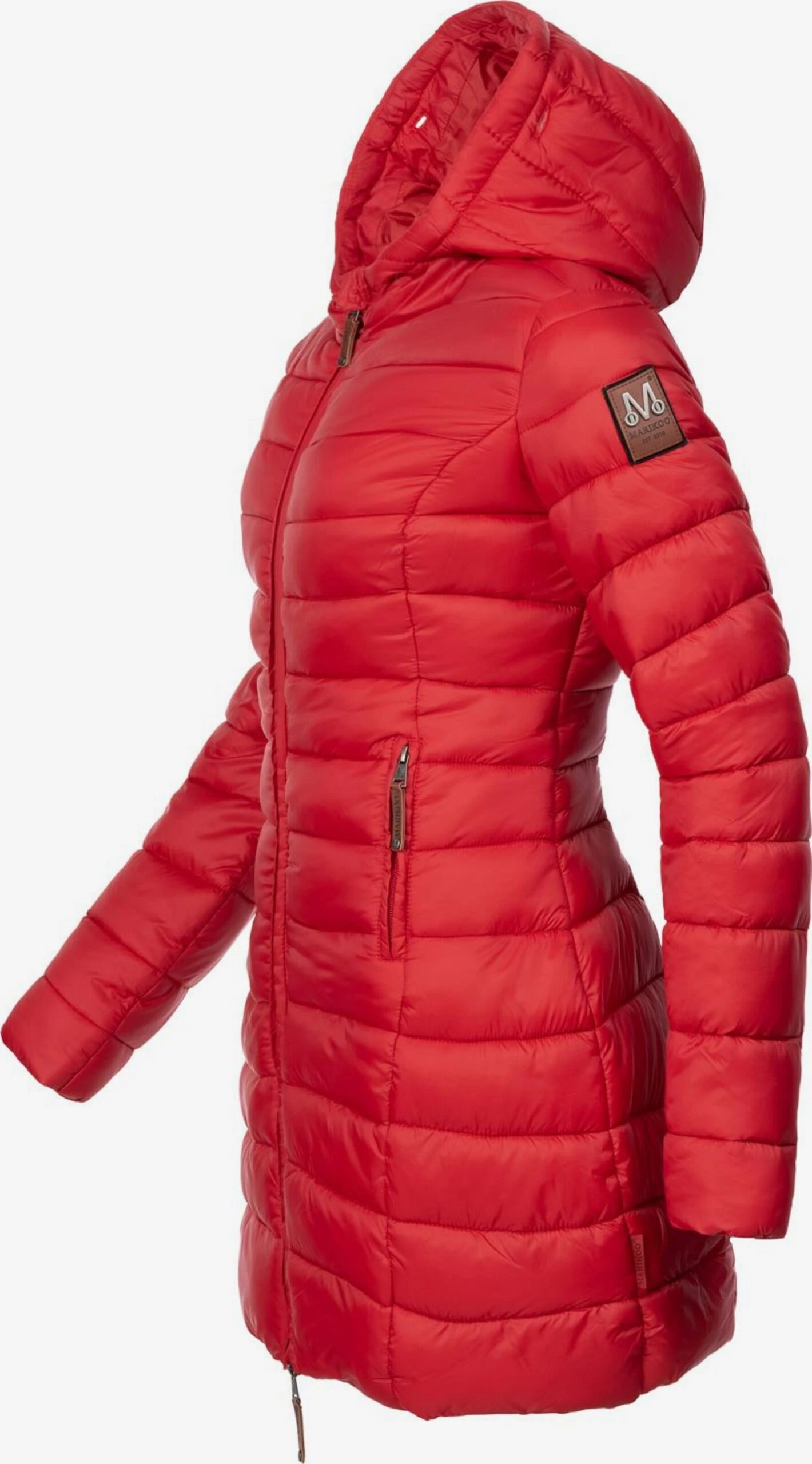 Marikoo Manteaux Dhiver Manteau D’hiver Rose Femme Rouge 6 Marikoo Manteaux Dhiver Manteau D’hiver Rose Femme Rouge – Image 4