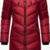 Marikoo Manteaux Dhiver Manteau D’hiver Armasa Femme Rouge / Rouge Sang -Marikoo Boutique 50b24a33aa9e78647c853412d98cfc81