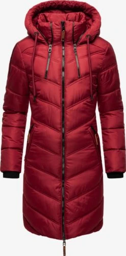 Marikoo Manteaux Dhiver Manteau D’hiver Armasa Femme Rouge / Rouge Sang