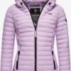 Marikoo Vestes De Mi-saison Veste Mi-saison Samtpfote Femme Violet Clair -Marikoo Boutique 5131d205aa264317ea926ffa622f3071
