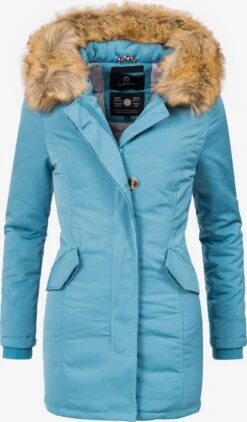 Marikoo Parkas Parka D’hiver Karmaa Femme Bleu Clair