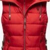 Marikoo Vestes Sans Manches Gilet Taisaa Femme Rouge 2 Marikoo Vestes Sans Manches Gilet Taisaa Femme Rouge -Marikoo Boutique 53521d71632990985670d45d9a5c17fb