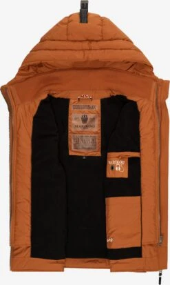 Marikoo Vestes Sans Manches Gilet Taisaa Femme Caramel -Marikoo Boutique 53679b76d615d70e1590cd5be3041beb