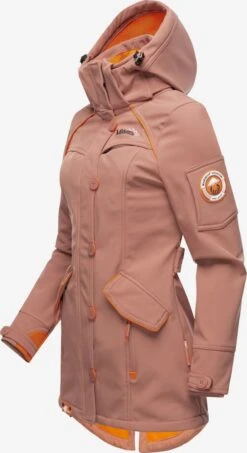 Marikoo Vestes Dextérieur Veste Fonctionnelle Soulinaa Femme Noisette -Marikoo Boutique 53bb223e6cb2025031394b6a7dd12dca