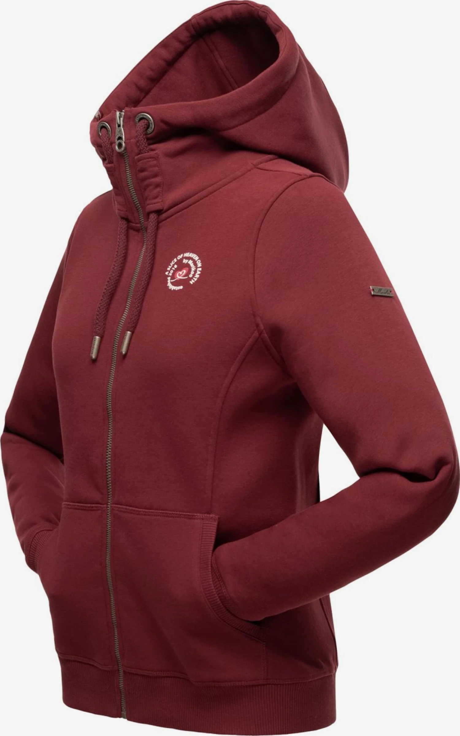 Marikoo Sweats Zippés Veste De Survêtement Setsunaa Femme Bordeaux 4 Marikoo Sweats Zippés Veste De Survêtement Setsunaa Femme Bordeaux – Image 2