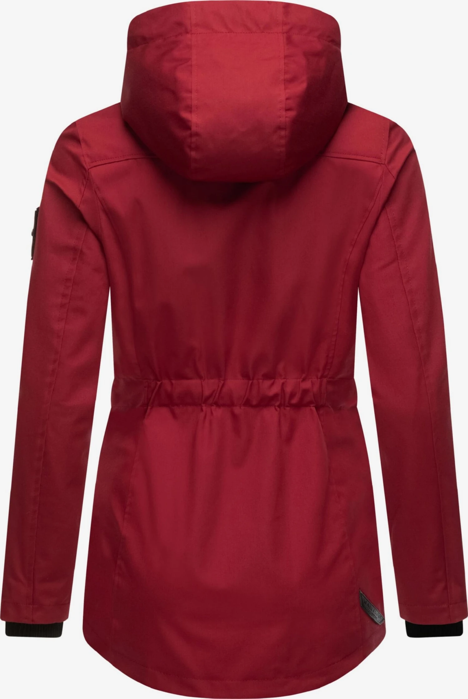 Marikoo Parkas Parka Mi-saison Babetaa Femme Rouge Sang 5 Marikoo Parkas Parka Mi-saison Babetaa Femme Rouge Sang – Image 3