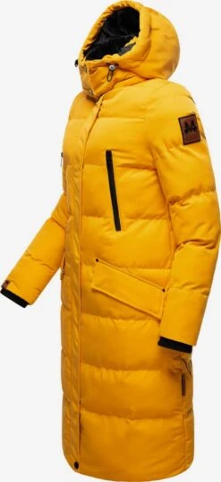 Marikoo Manteaux Dhiver Manteau D’hiver Schneesternchen Femme Jaune -Marikoo Boutique 551a365772f01e23a2e68ddd3473179d