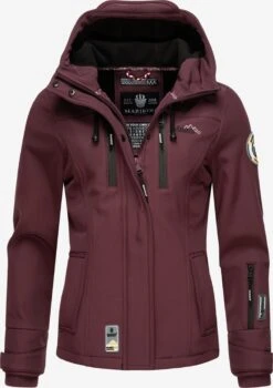 Marikoo Vestes De Mi-saison Veste Mi-saison Kleine Zicke Femme Rouge / Bordeaux
