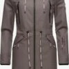 Marikoo Parkas Parka Mi-saison Femme Gris Foncé 2 Marikoo Parkas Parka Mi-saison Femme Gris Foncé -Marikoo Boutique 58aba798b671e48ab19bfa017b7c0a1d