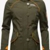 Marikoo Vestes Dextérieur Veste Fonctionnelle Soulinaa Femme Olive -Marikoo Boutique 5920d8593acac30b44b34d6148c8491f