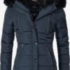 Marikoo Vestes Dhiver Veste D’hiver Lotusblüte Femme Bleu Foncé 1 Marikoo Vestes Dhiver Veste D’hiver Lotusblüte Femme Bleu Foncé -Marikoo Boutique 5c487556da70cb399ac0591b6a438d1b