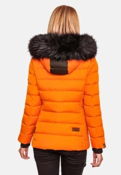 Marikoo Vestes Dhiver Veste D’hiver Unique Femme Orange -Marikoo Boutique 5c81dcc7dad3bd61db0e9473ae645c71