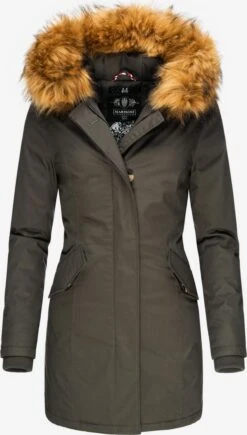 Marikoo Parkas Parka D’hiver Karmaa Femme Anthracite