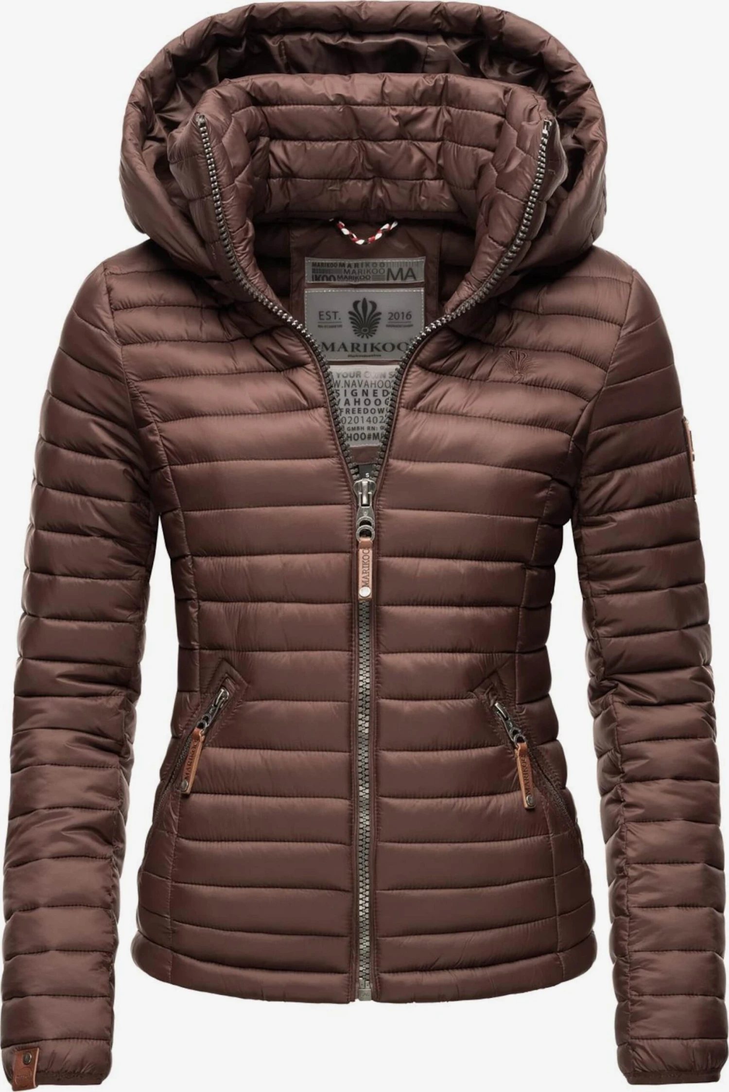 Marikoo Vestes De Mi-saison Veste Mi-saison Löwenbaby Femme Chocolat 3 Marikoo Vestes De Mi-saison Veste Mi-saison Löwenbaby Femme Chocolat