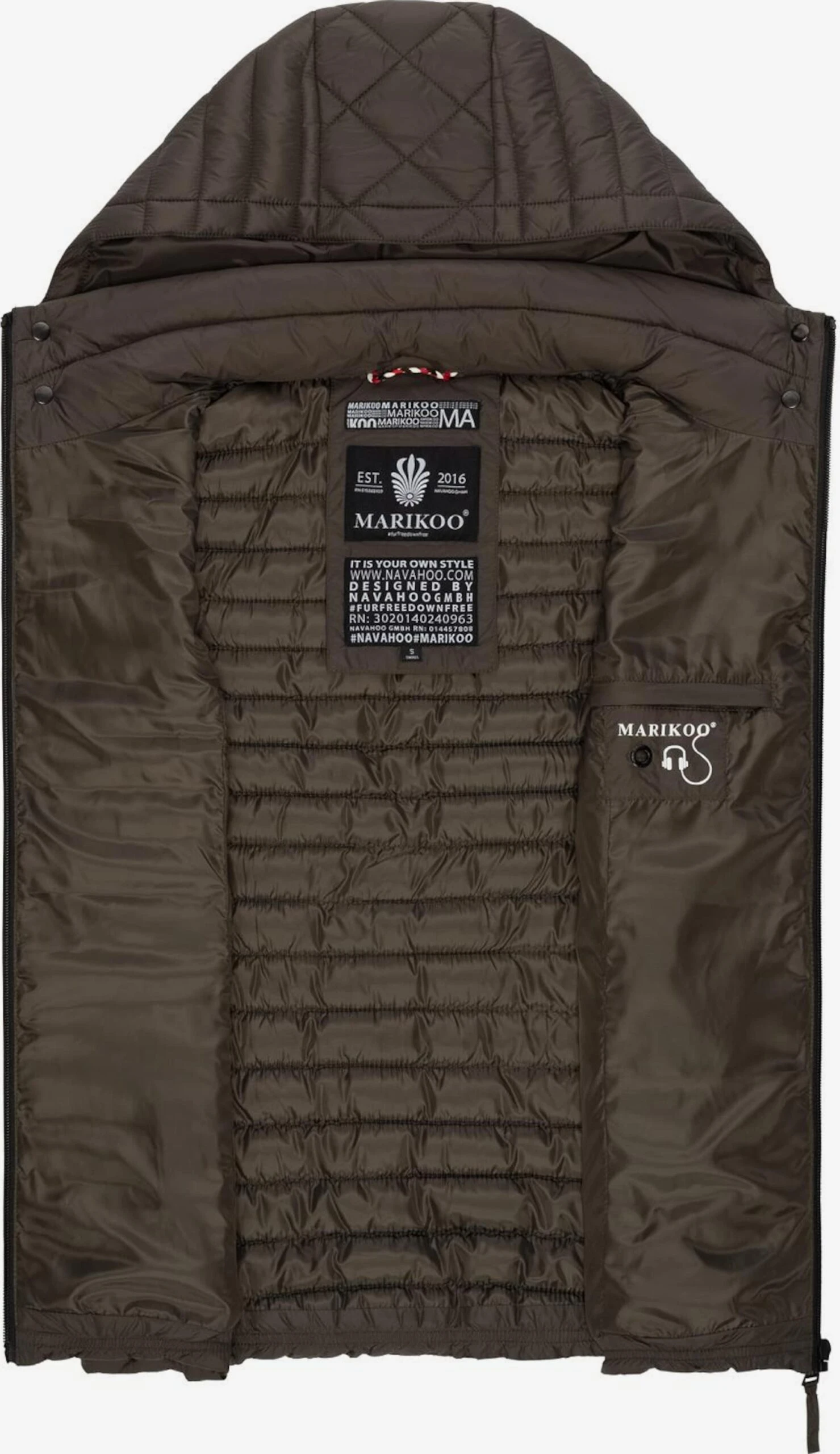 Marikoo Vestes Sans Manches Gilet Hasenpfote Femme Anthracite 7 Marikoo Vestes Sans Manches Gilet Hasenpfote Femme Anthracite – Image 5