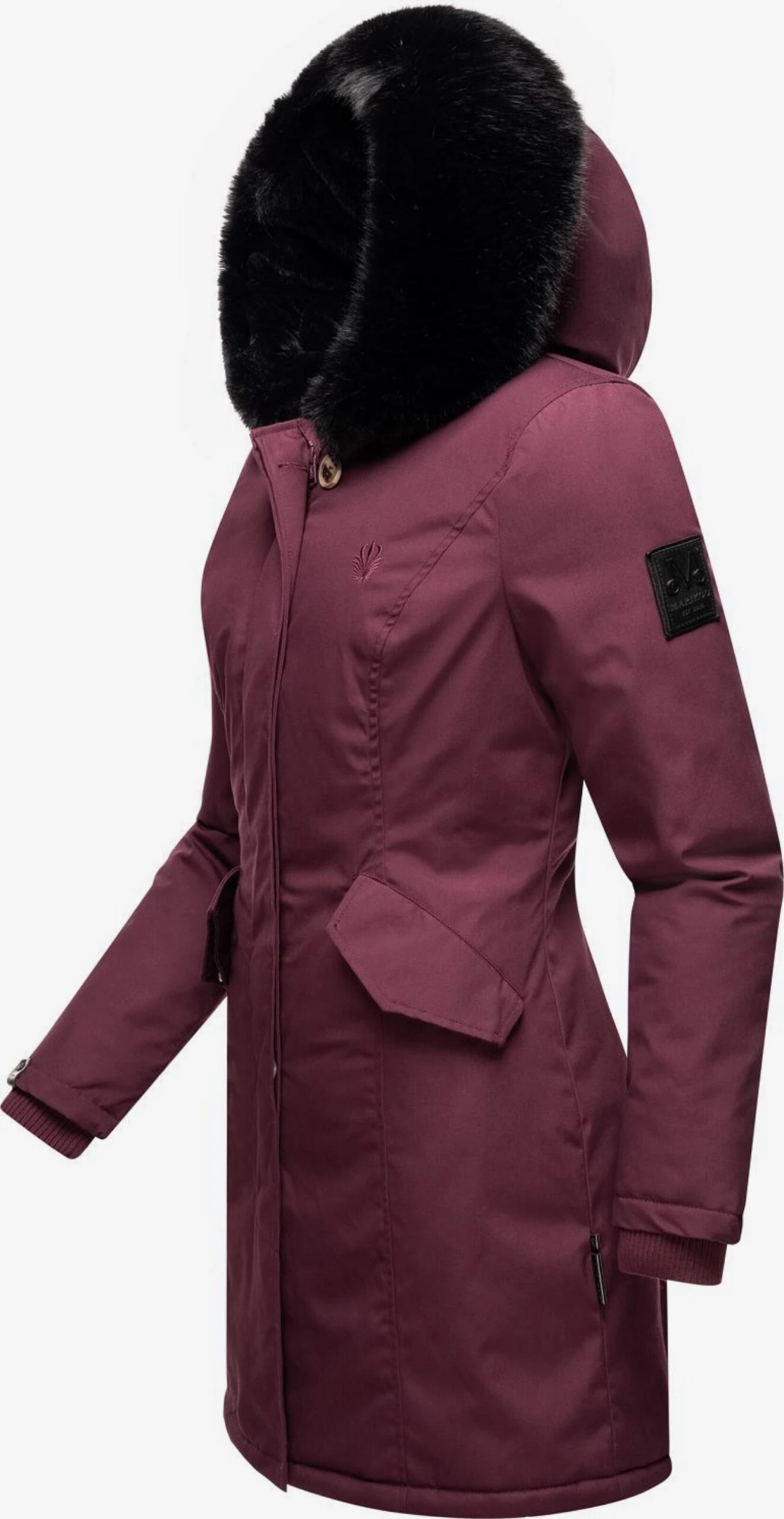 Marikoo Parkas Parka D’hiver Karambaa Femme Lie De Vin 4 Marikoo Parkas Parka D’hiver Karambaa Femme Lie De Vin – Image 2