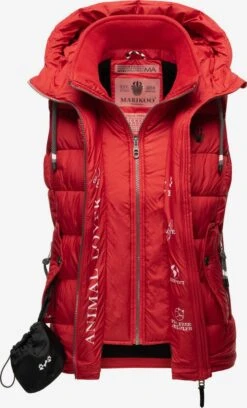 Marikoo Vestes Sans Manches Gilet Taisaa Femme Rouge 13 Marikoo Vestes Sans Manches Gilet Taisaa Femme Rouge -Marikoo Boutique 631dbfd4ff1711e107482c3fbc43a4ed