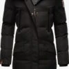 Marikoo Manteaux Dhiver Manteau D’hiver Schneesternchen Femme Noir -Marikoo Boutique 6524bacba00ef9155d0b5ab36253b045