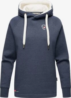 Marikoo Sweats à Capuche Sweat-shirt Airii Femme Bleu-gris