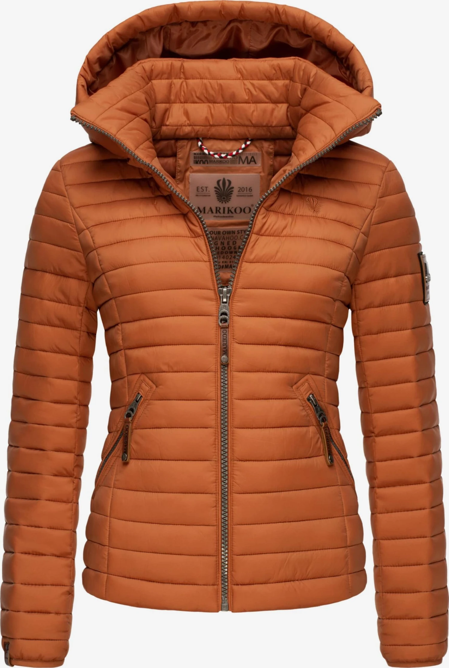 Marikoo Vestes De Mi-saison Veste Mi-saison Löwenbaby Femme Rouille 3 Marikoo Vestes De Mi-saison Veste Mi-saison Löwenbaby Femme Rouille