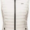 Marikoo Vestes Sans Manches Gilet Hasenpfote Femme Blanc Cassé -Marikoo Boutique 6f2c8bdc028562c2a1db4b1581ca1b8e